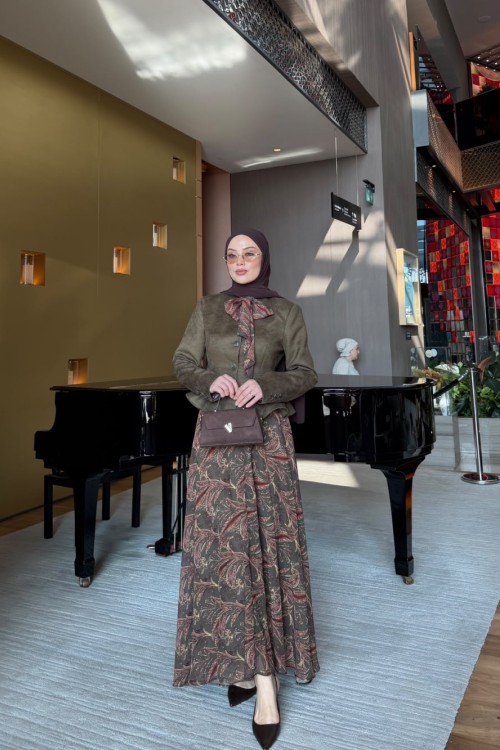 Ayaz Etekli Takım Haki Haki