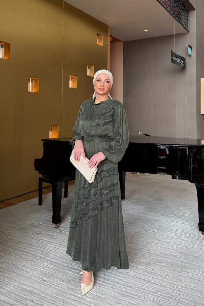 Aycan Elbise Haki Haki