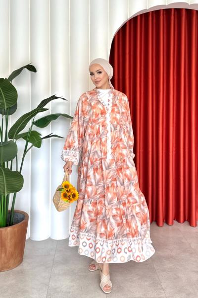 Ayda Elbise Turuncu Turuncu