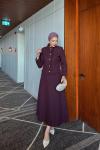 Ayşe Etekli Takım Bordo Bordo