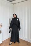 Aysel Elbise Siyah  SİYAH