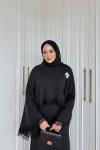 Aysel Elbise Siyah  SİYAH