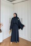 Aysel Elbise Lacivert Lacivert