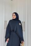 Aysel Elbise Lacivert Lacivert