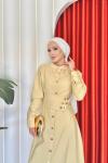 Ayşıl Elbise Sarı Sarı