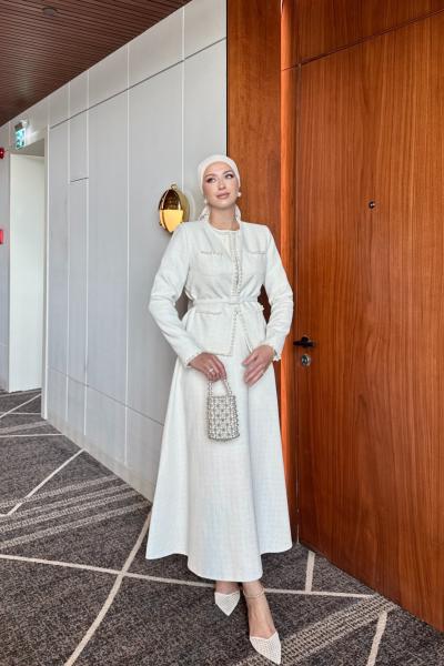 Aysun Etekli Takım Krem Krem