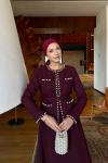 Aysun Etekli Takım Bordo Bordo
