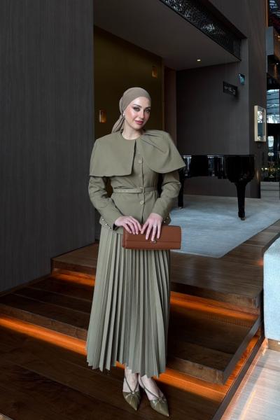 Ayza Etekli Takım Haki HAKİ