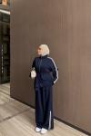 Azade Pantolon Takım Lacivert  Lacivert