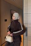 Azade Pantolon Takım Kahve  KAHVE