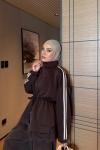 Azade Pantolon Takım Kahve  KAHVE