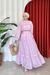 Bade Elbise Pembe Pembe