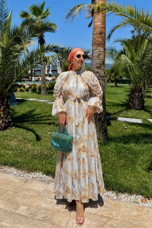 Bahar Elbise Gri GRİ