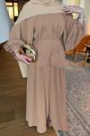 Balım Pantolonlu Takım Camel  Camel