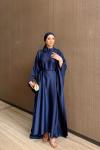 Belur Elbise Lacivert Lacivert