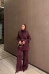 Benan Pantolon Takım Bordo  BORDO