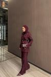 Benan Pantolon Takım Bordo  BORDO