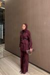 Benan Pantolon Takım Bordo  BORDO