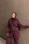 Benan Pantolon Takım Bordo  BORDO