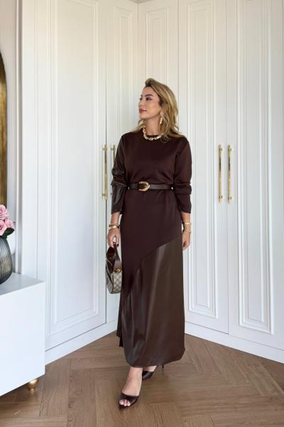 Berfu Elbise Acı Kahve Acı Kahve