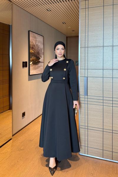 Beste Elbise Siyah Siyah