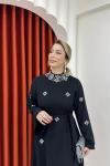 Beyza Elbise Siyah  Siyah