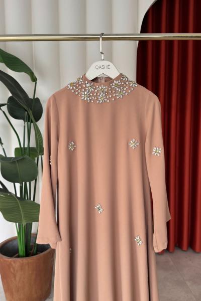 Beyza Elbise Somon Somon