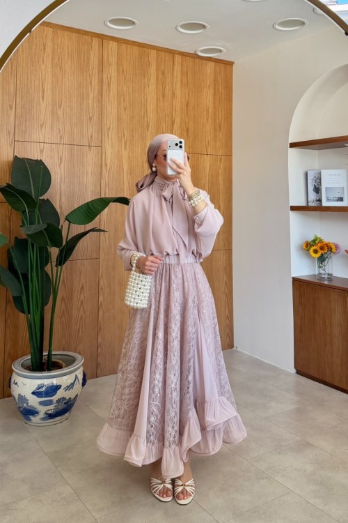 Biray Etekli Takım Pembe  PEMBE