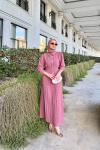 Birgül Elbise Pembe Pembe