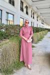 Birgül Elbise Pembe Pembe