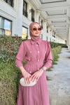 Birgül Elbise Pembe Pembe