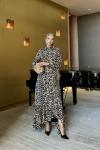 Dicle Elbise Leopar Leopar