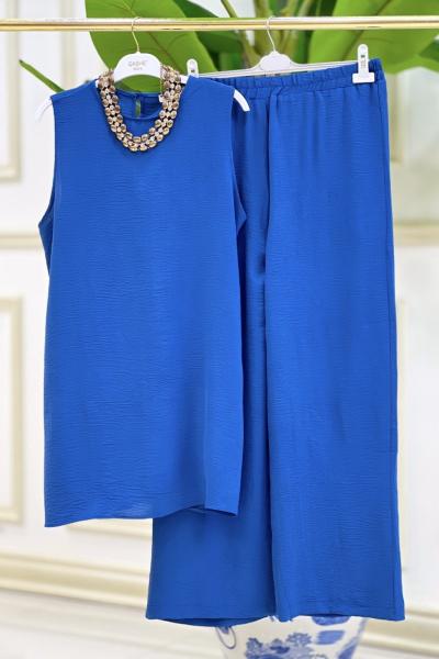 İçlik Pantolon Takım İndigo İndigo