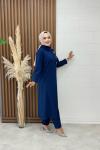 Lady Pantolonlu Takım Lacivert Lacivert