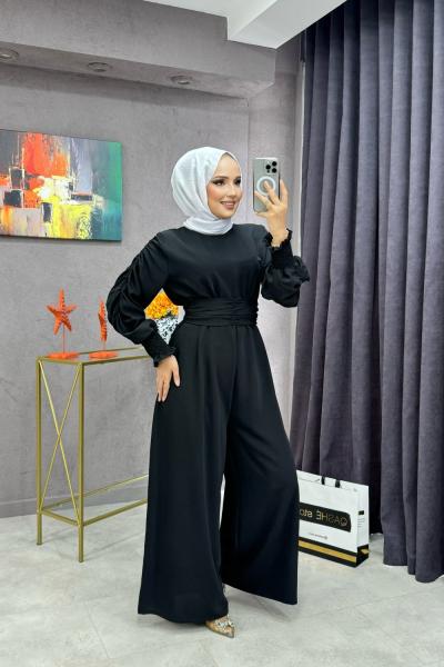 Orkide Tulum Siyah Siyah