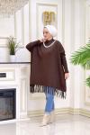 Saliha Tunik Kahverengi Kahverengi
