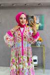 Serin Elbise  Pembe Pembe