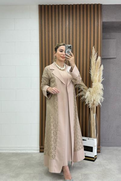 Tane Elbise Takım  Vizon Vizon