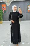 Fatma Elbise Siyah Siyah