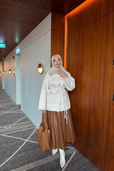 Büşra Kaban Krem Krem