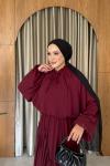 Azer Etekli Takım Bordo  BORDO