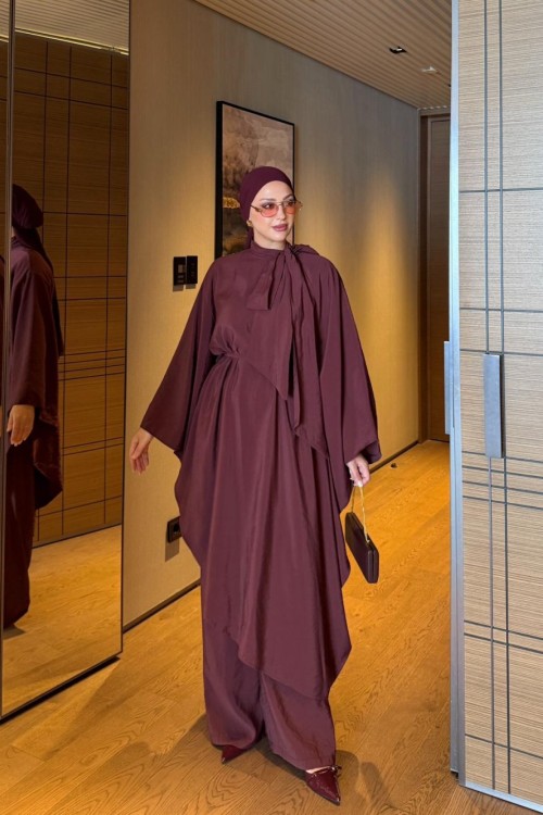 Ceyhan Pantolonlu Takım Bordo BORDO