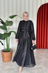 Damla Takım Siyah Siyah