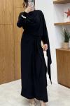 Deniz Elbise Siyah Siyah