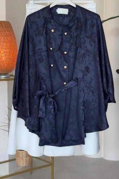 Derya Panço Lacivert Lacivert