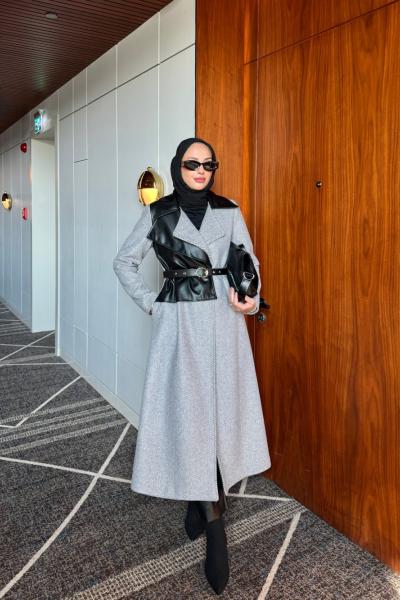 Dilara Kaban Gri Gri