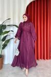 Ebru Abiye Bordo Bordo