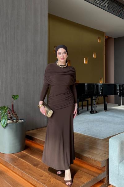 Ecre Elbise Acı Kahve Acı Kahve