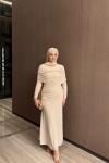Ecre Elbise Krem BEJ
