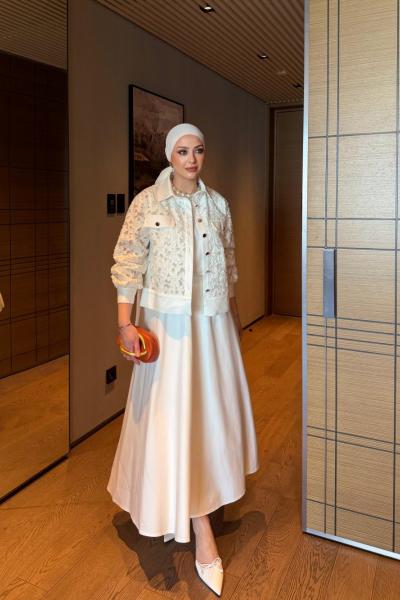 Efsa Etekli Takım Beyaz BEYAZ